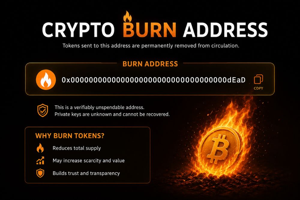what is a crypto burn address explained