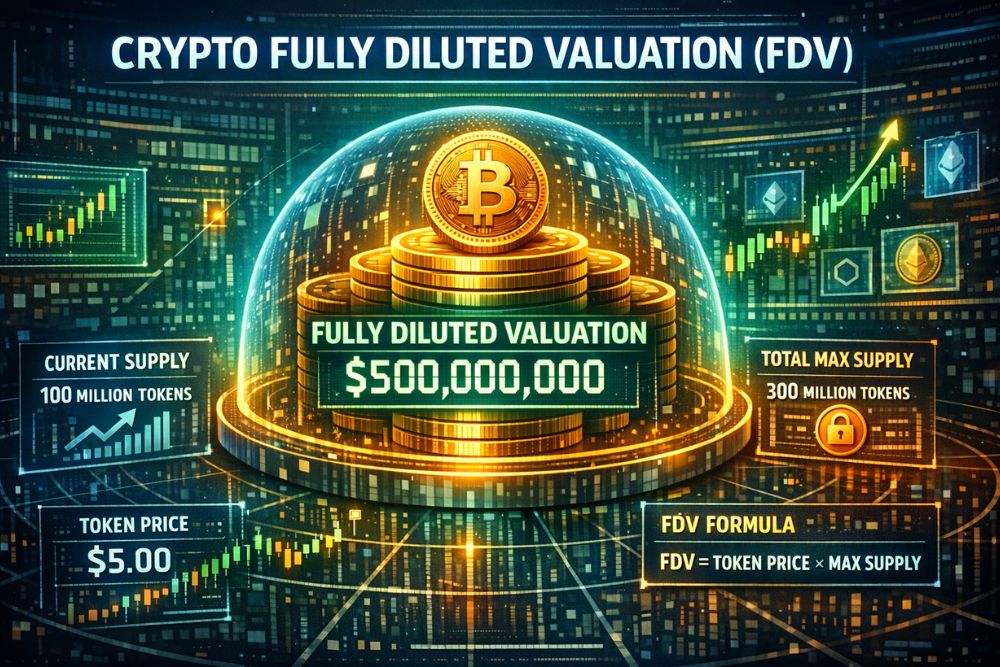 what is fully diluted valuation FDV crypto explained