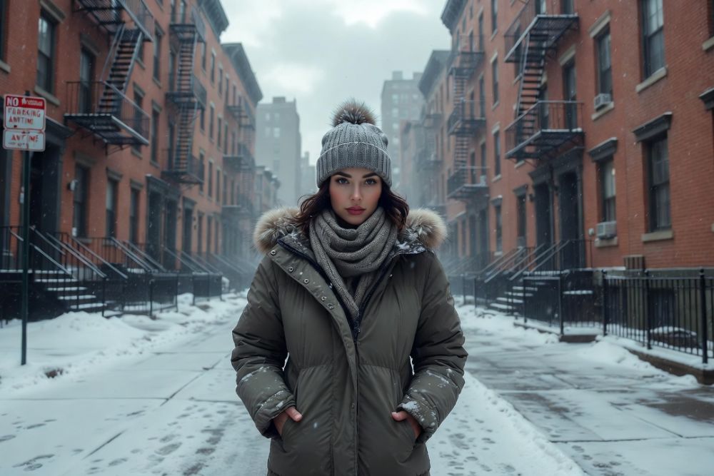 what to wear New York winter tourist