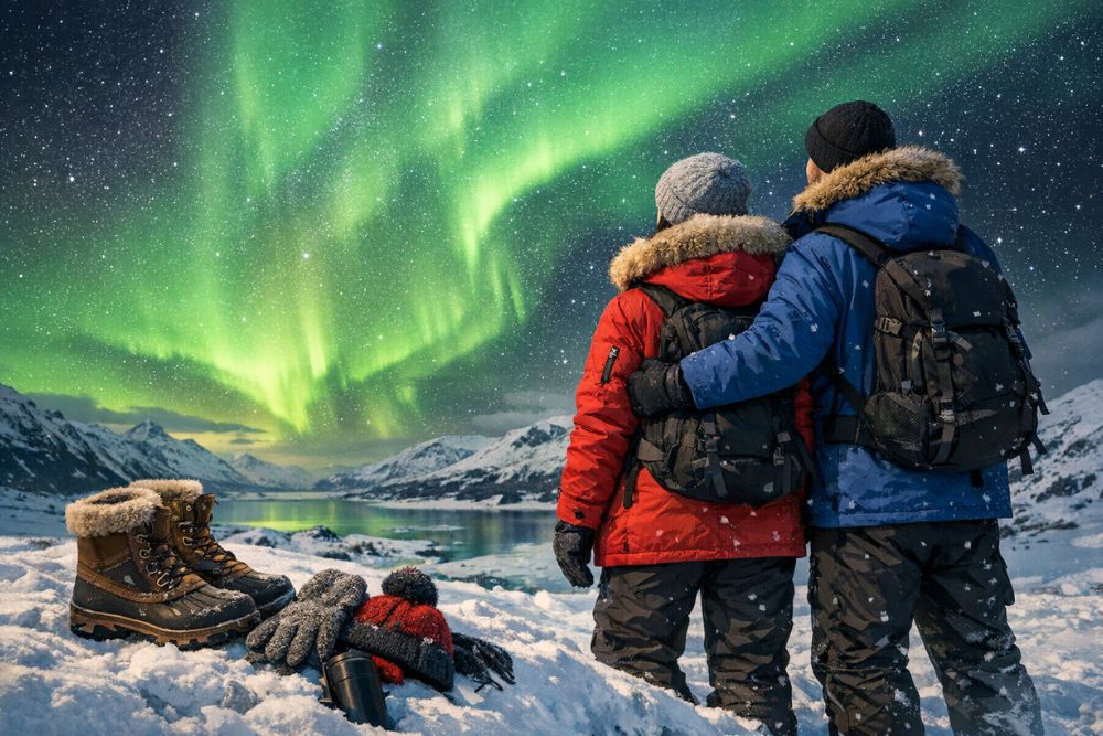 what to wear Northern Lights Iceland