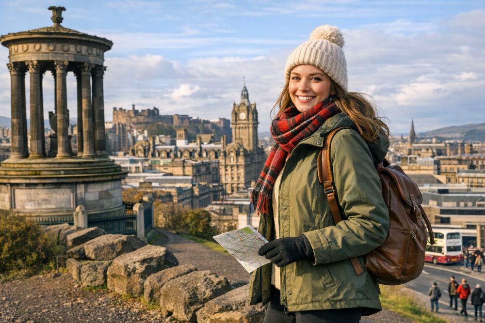 what to wear in Edinburgh Scotland tourist