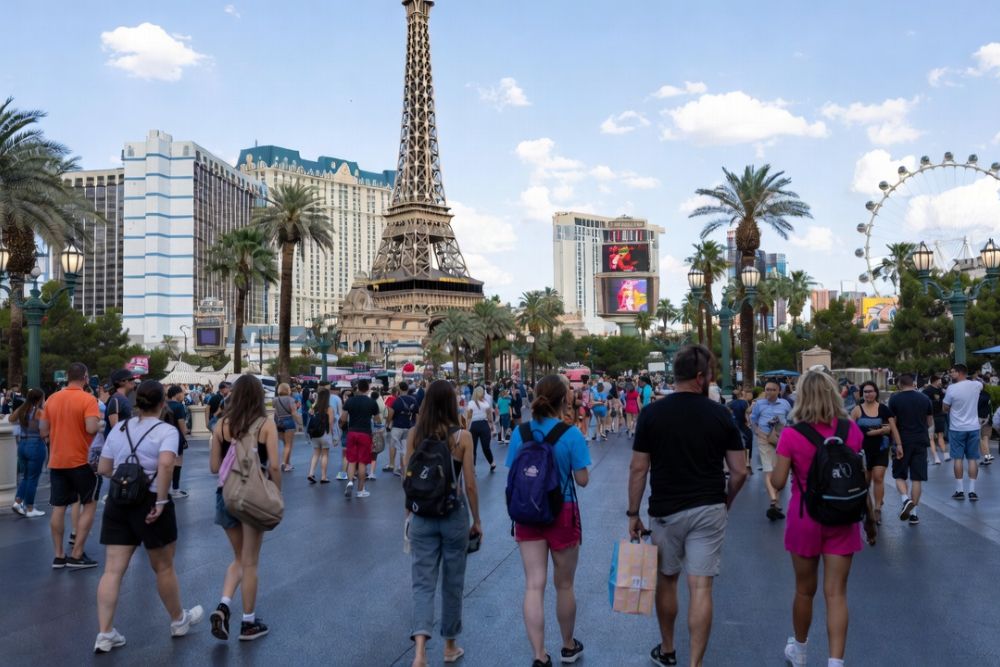 Color Coding Vs Signage What to Wear in Las Vegas During the Day: Desert Heat vs. Arctic AC ...