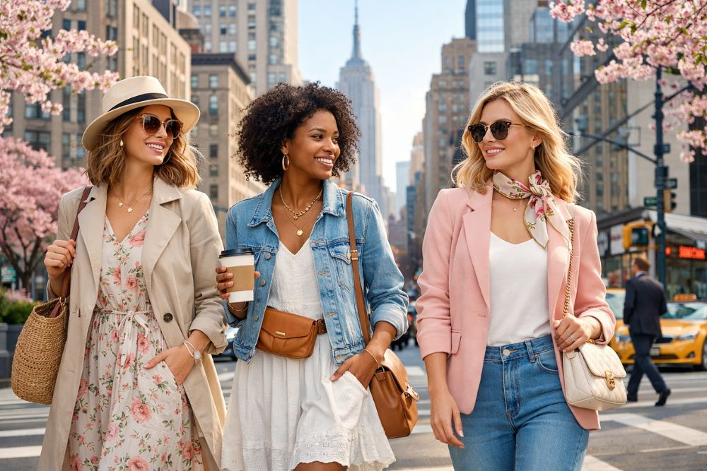 what to wear in New York in spring