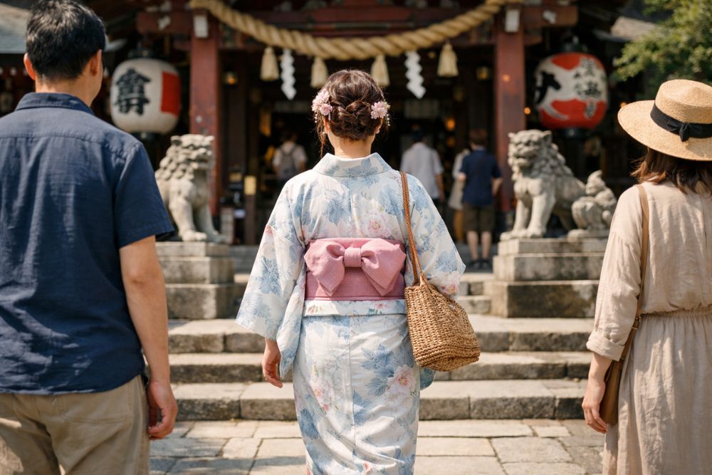 what to wear visiting temples Japan