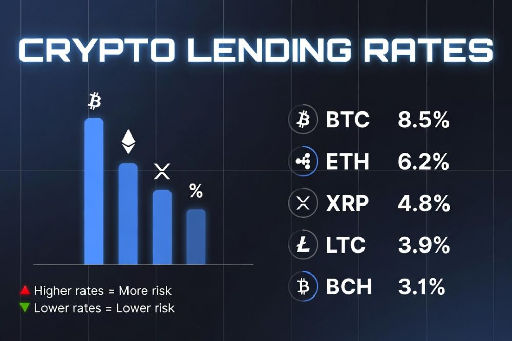 why do crypto lending rates change on DeFi protocols