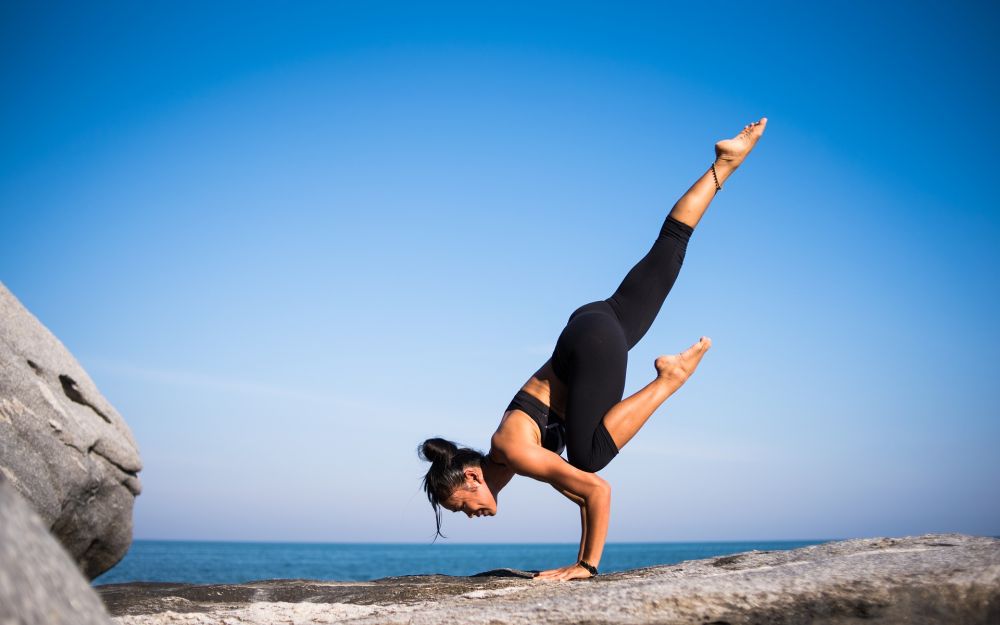 yoga stamina increase handstand
