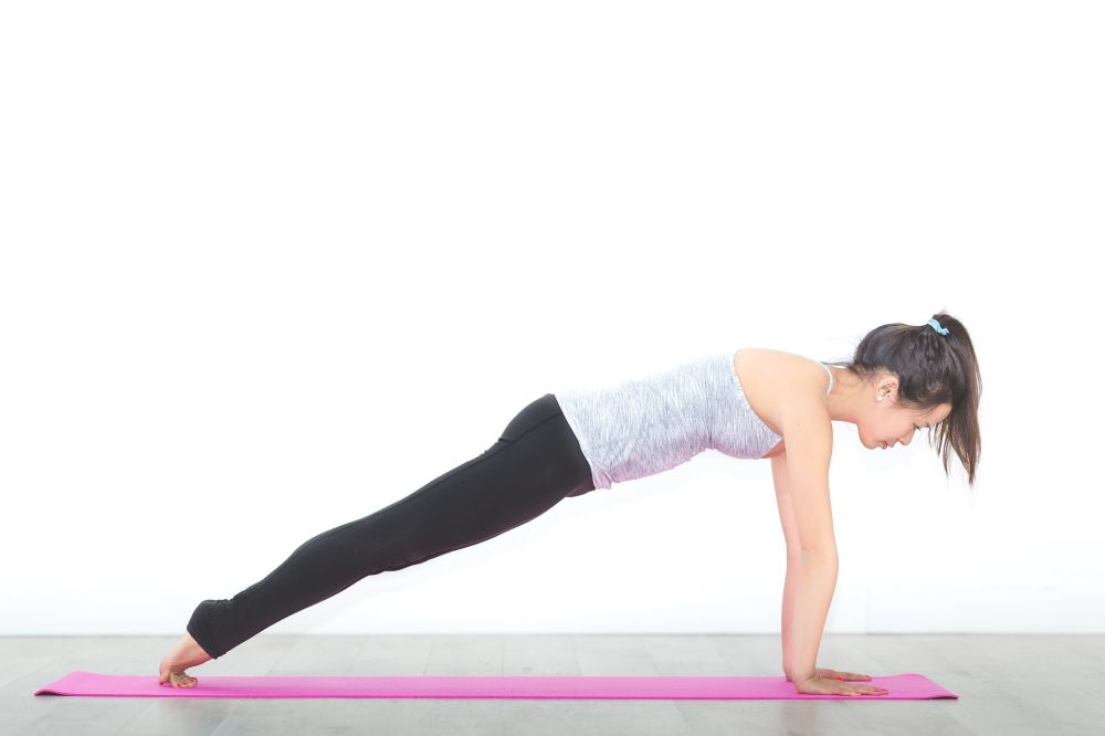 yoga weight gain plank pose