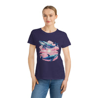 Whale Couple Organic Cotton Classic T-Shirt