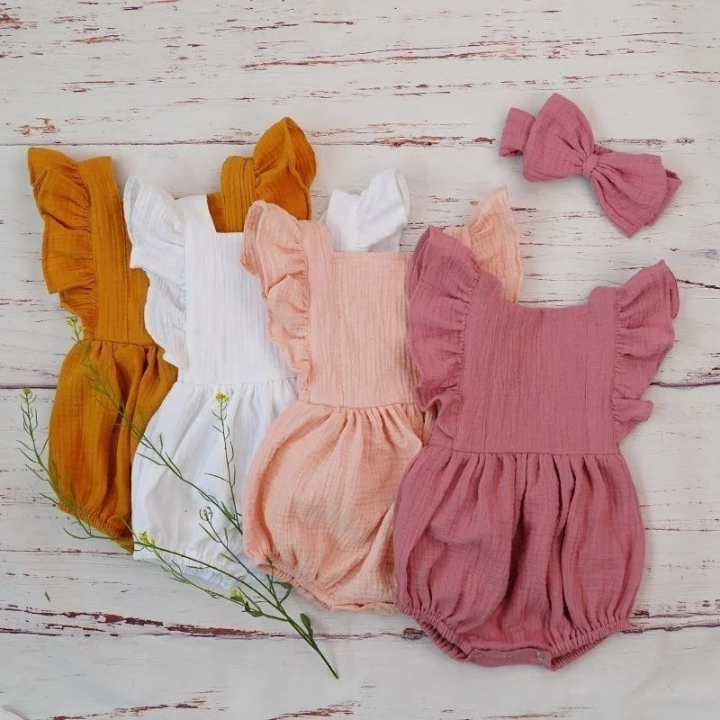 Ruffle baby clothes on sale
