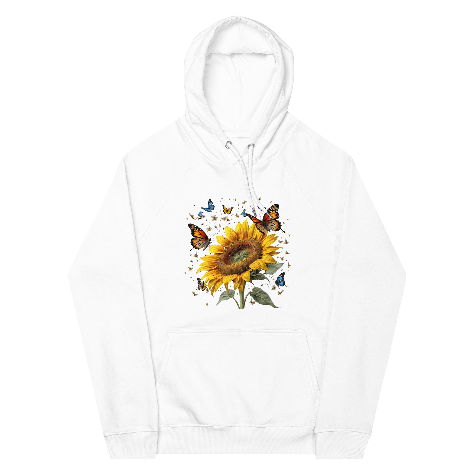 Butterfly Flower Organic Cotton Hoodie – Panaprium